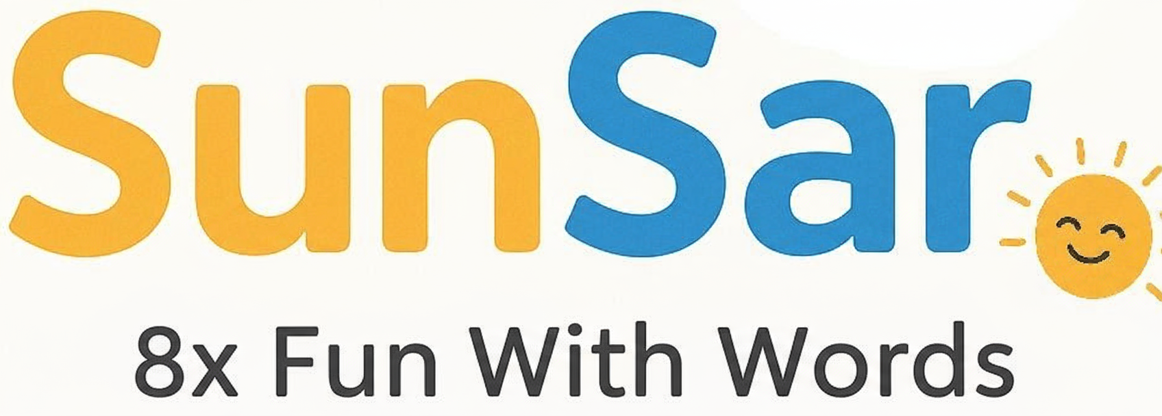 SunSar — 8× Fun With Words logo